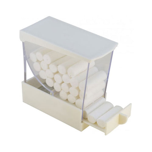 Plasdent 207CRD-1 Cotton Roll Dispenser Pull Out Drawer Style White Plasdent 207CRD-1 Cotton Roll Dispenser Pull Out Drawer Style White